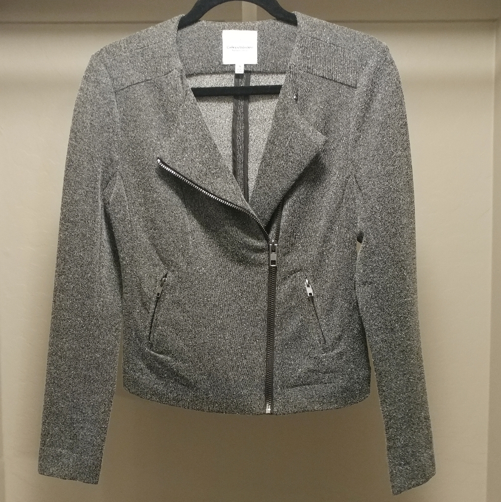 Catherine Malandrino Biker Jacket SZ S